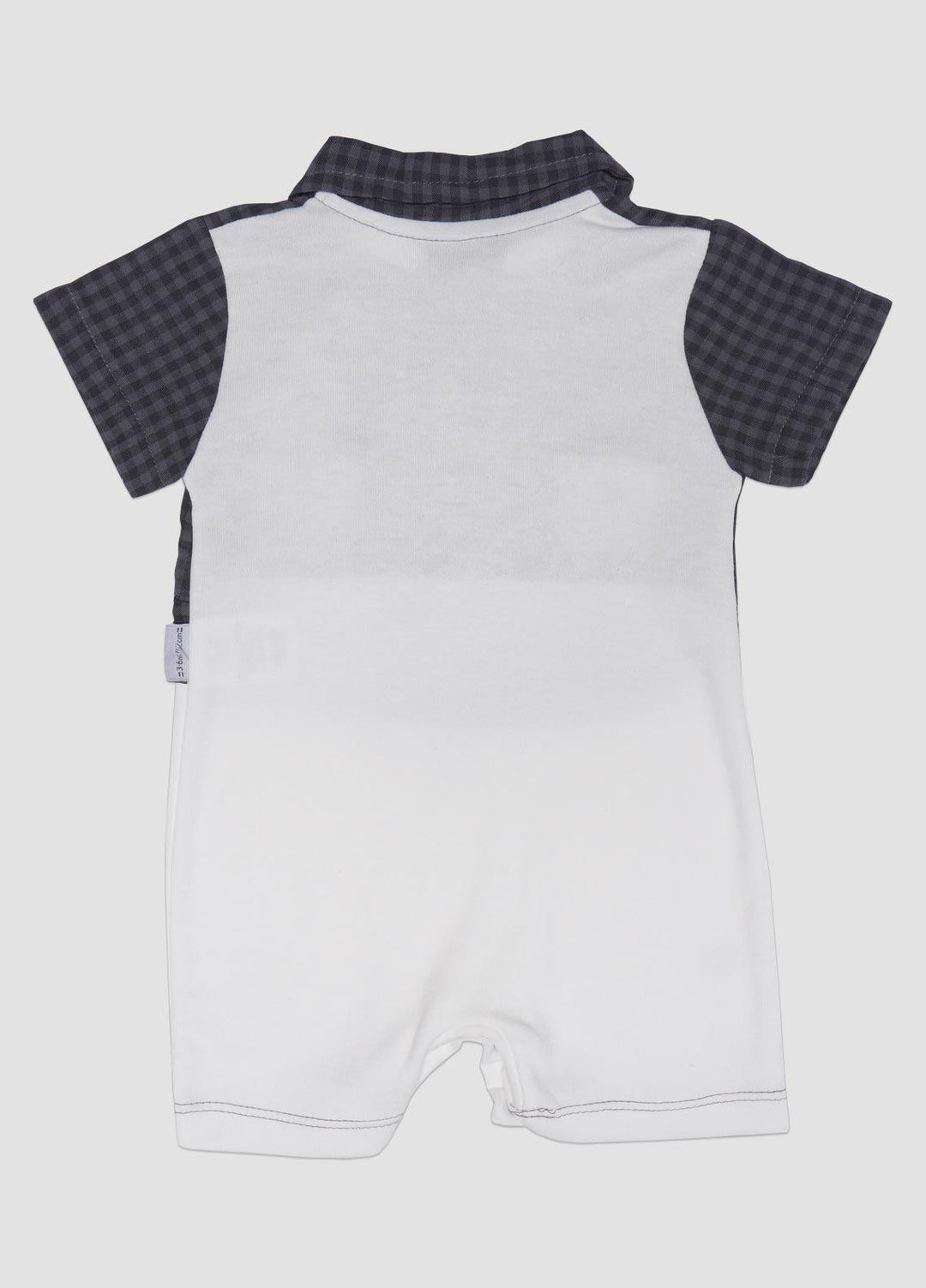 Sanaulla Exclusive Range Cotton Fancy Kids Romper -  1140 Grey
