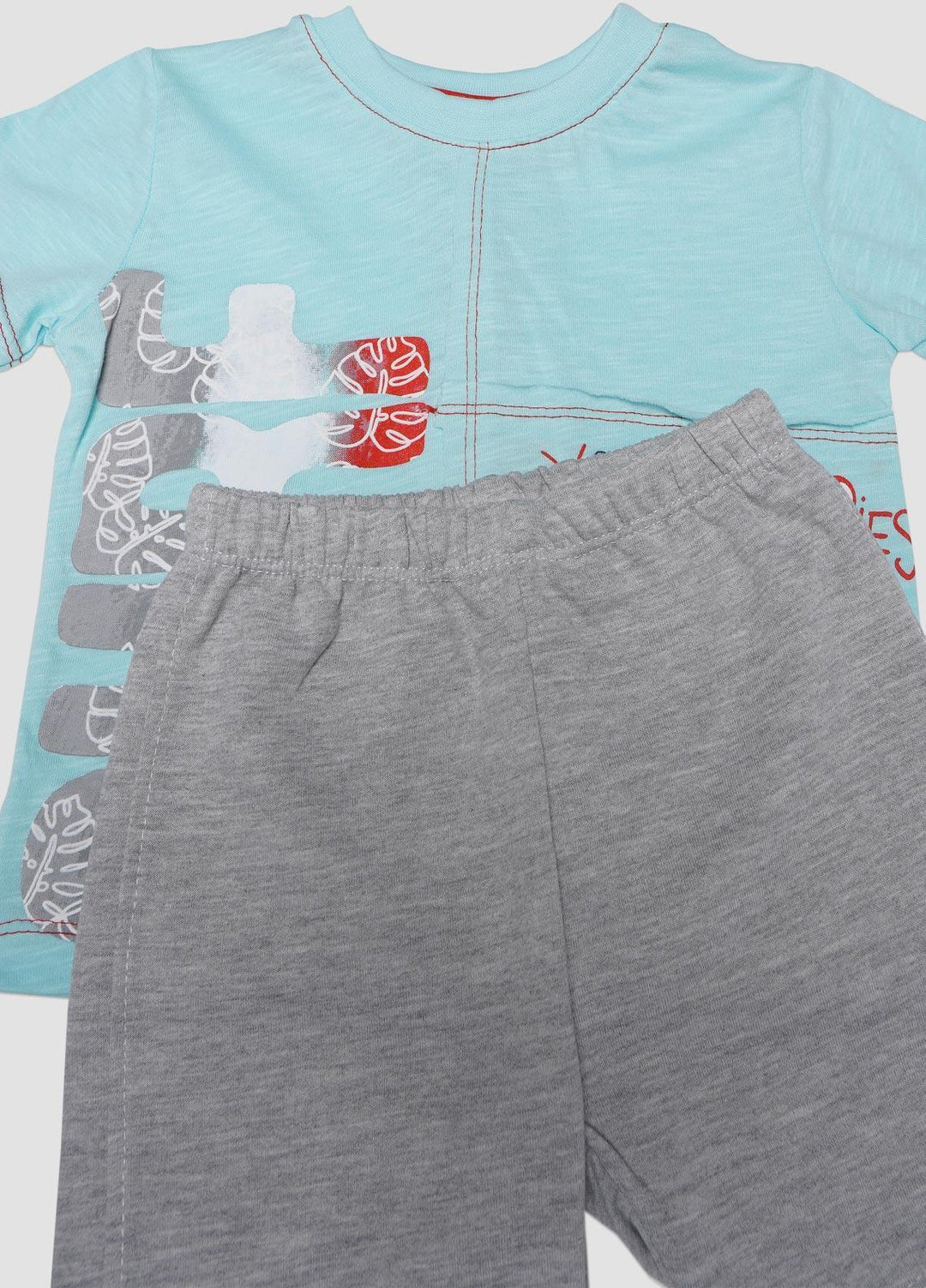 Sanaulla Exclusive Range Cotton Fancy Suits for Boys -  133014 C-Green