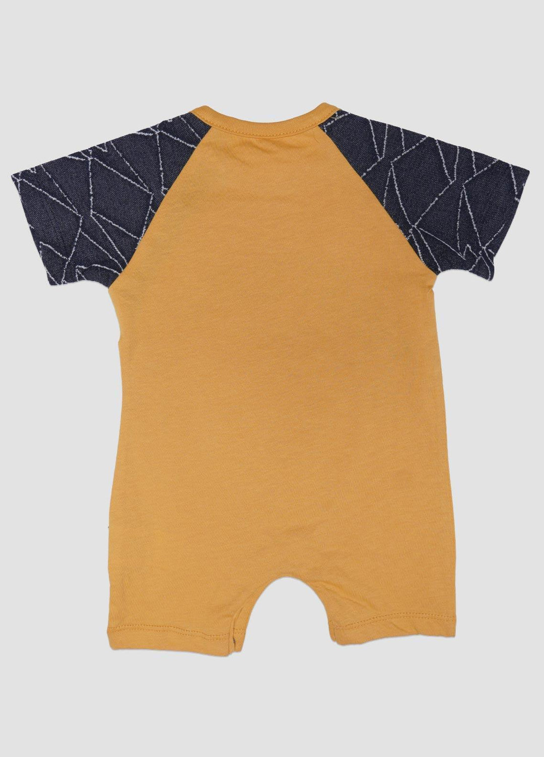 Sanaulla Exclusive Range Cotton Fancy Romper for Kids -  236384 Yellow