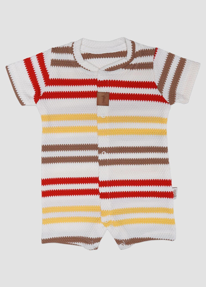 Sanaulla Exclusive Range Cotton Fancy Kids Romper -  236403 Multi