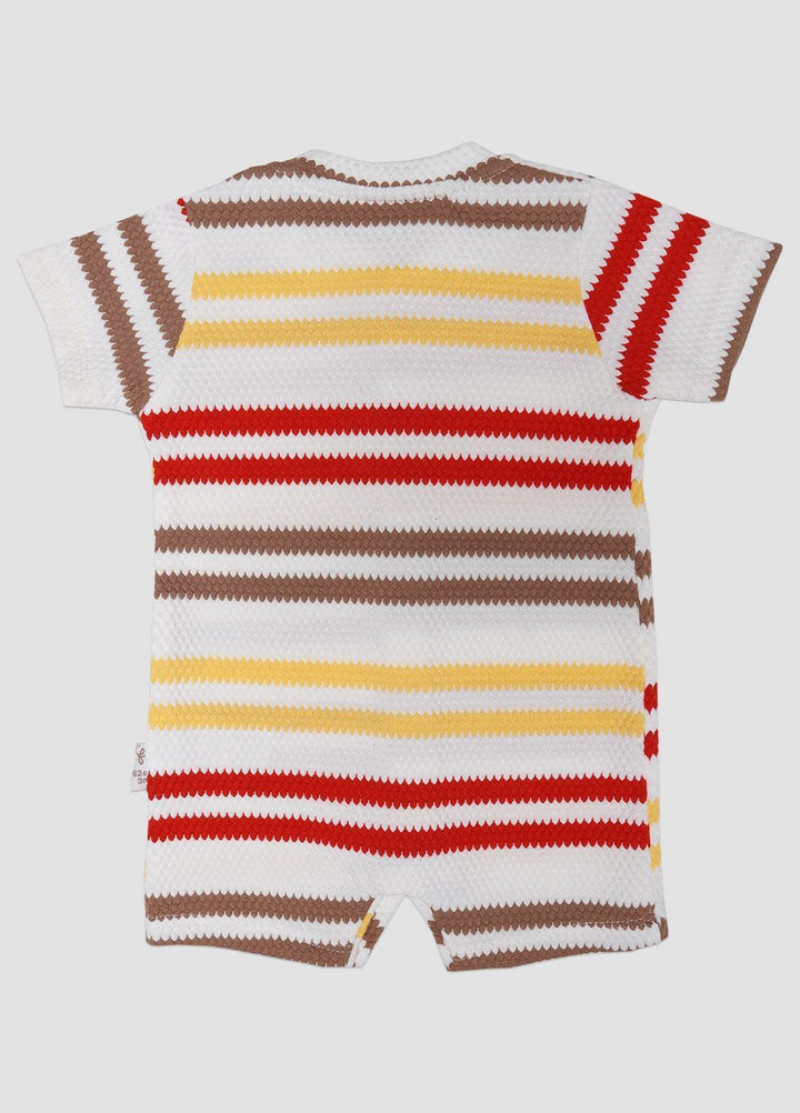 Sanaulla Exclusive Range Cotton Fancy Kids Romper -  236403 Multi