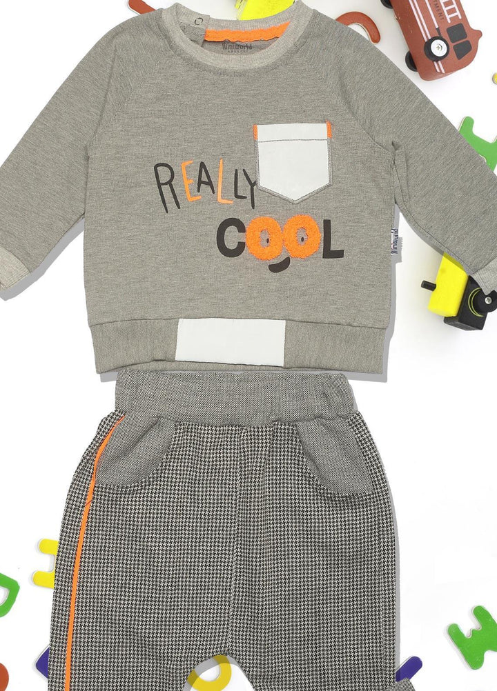 Sanaulla Exclusive Range  Fancy Suits for Boys -  339034 Grey