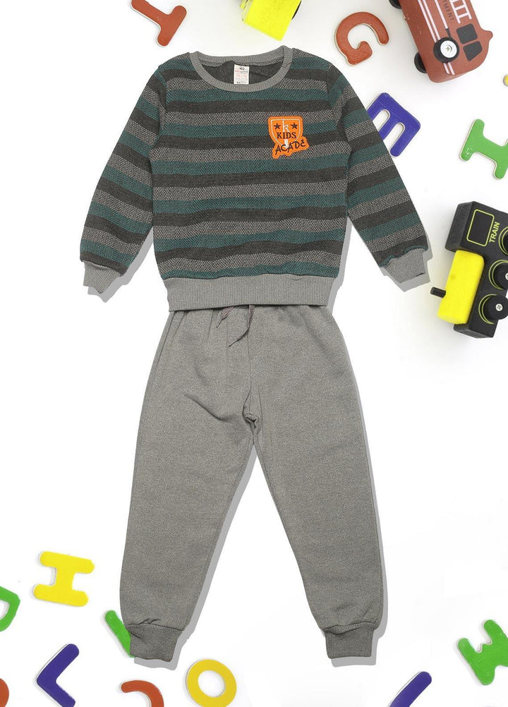 Sanaulla Exclusive Range  Fancy Boys Suits -  342629 Grey