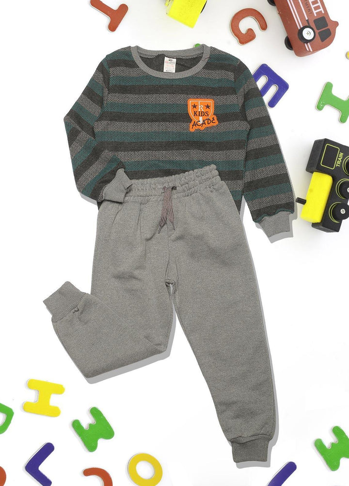 Sanaulla Exclusive Range  Fancy Boys Suits -  342629 Grey