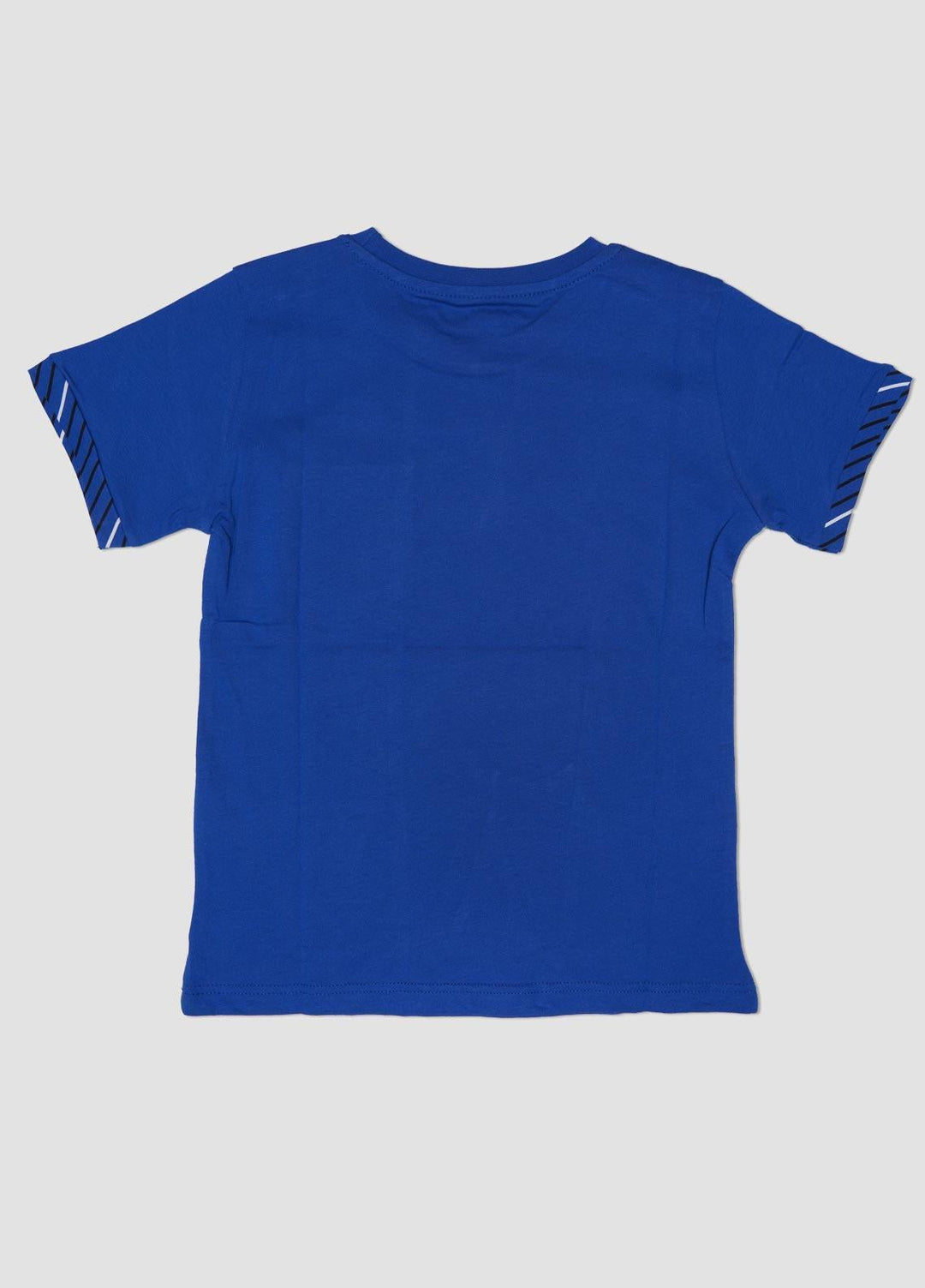 Sanaulla Exclusive Range Cotton Casual T-Shirts for Boys -  1038-3 Royal Blue