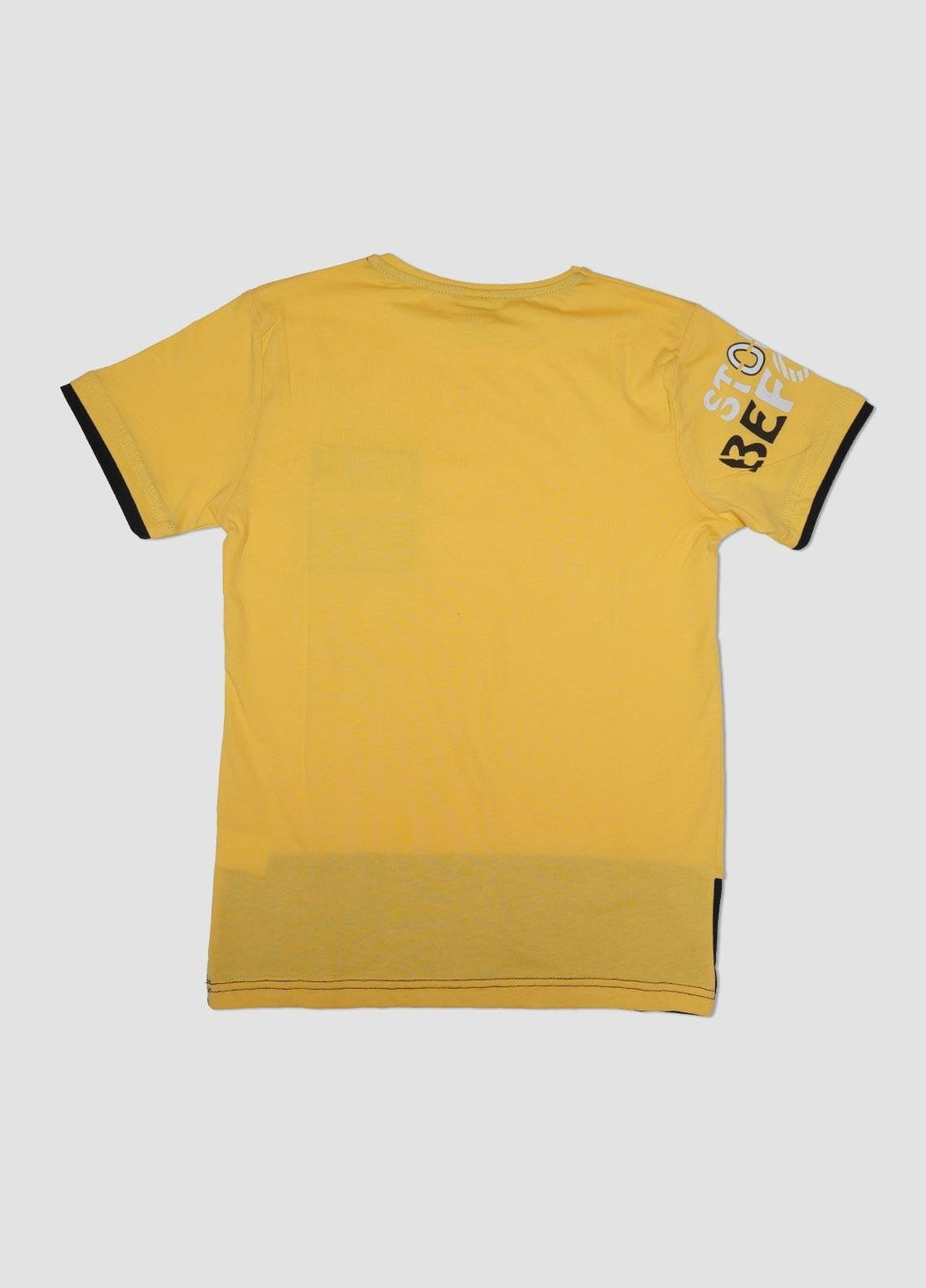 Sanaulla Exclusive Range Cotton Casual Boys T-Shirts -  6893 Yellow