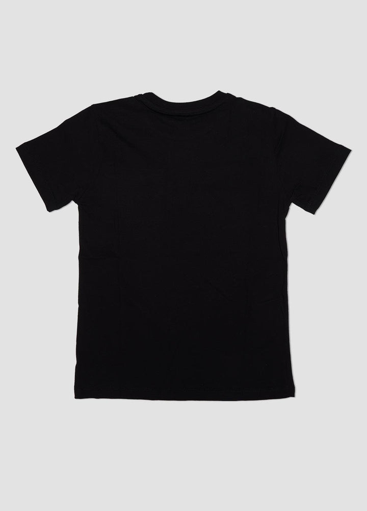 Sanaulla Exclusive Range Cotton Casual Boys T-Shirts -  75174 Black