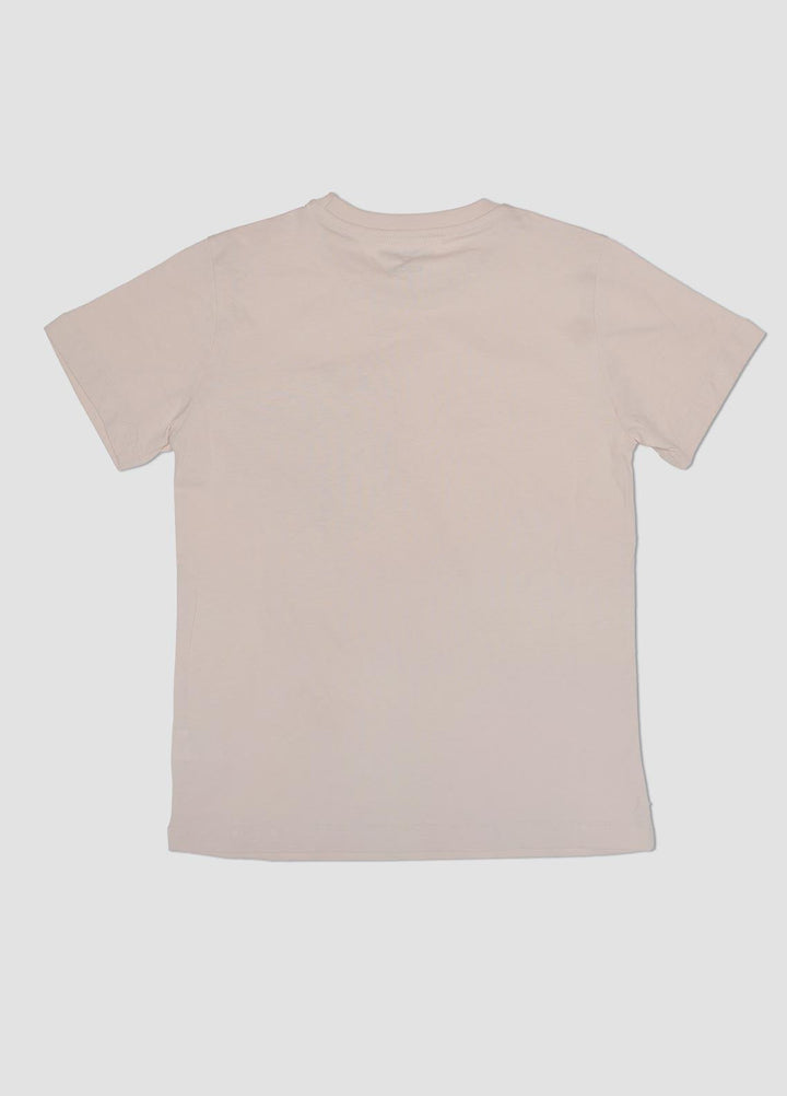 Sanaulla Exclusive Range Cotton Casual T-Shirts for Boys -  75174 Fawn