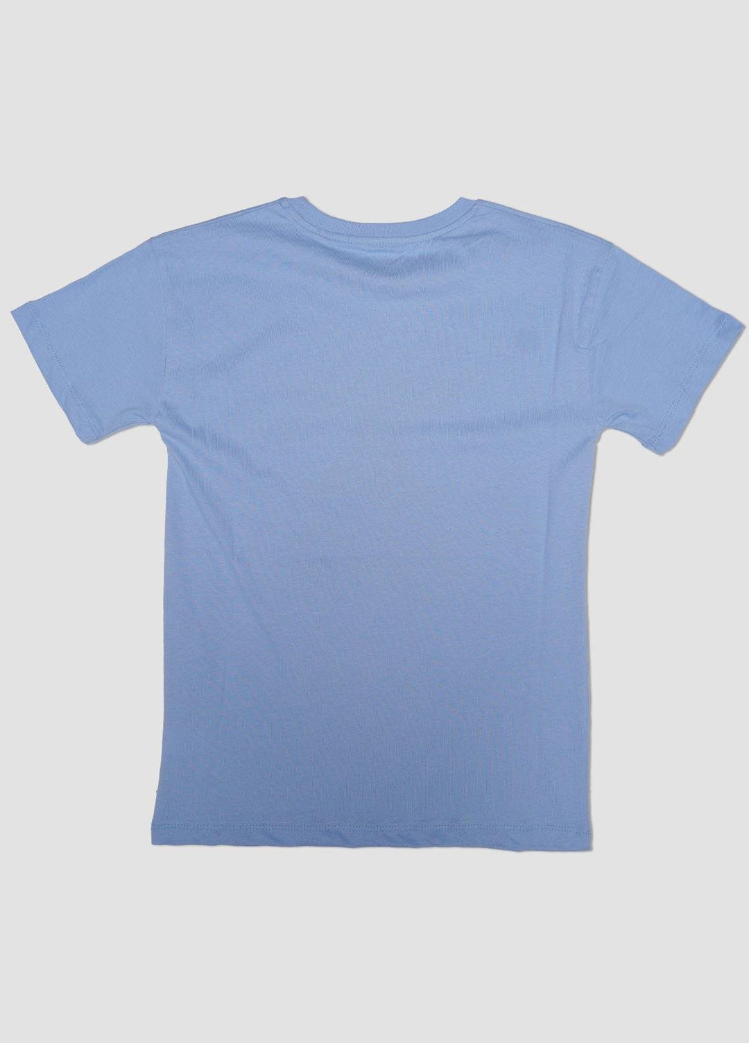 Sanaulla Exclusive Range Cotton Casual T-Shirts for Boys -  7566 Sky Blue
