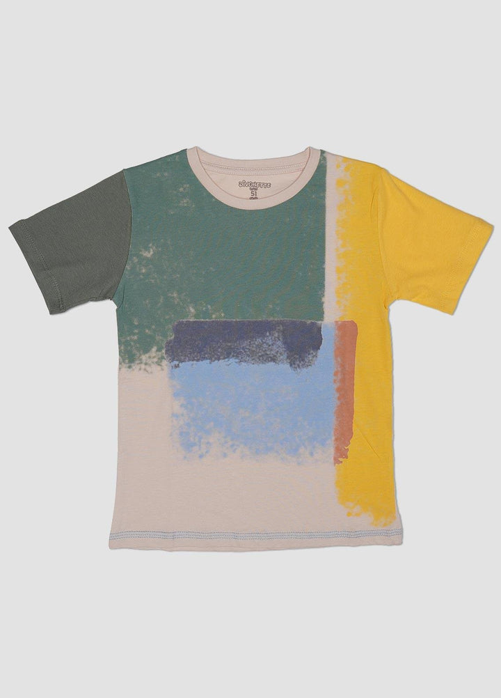 Sanaulla Exclusive Range Cotton Casual T-Shirts for Boys -  7619-3 Multi3