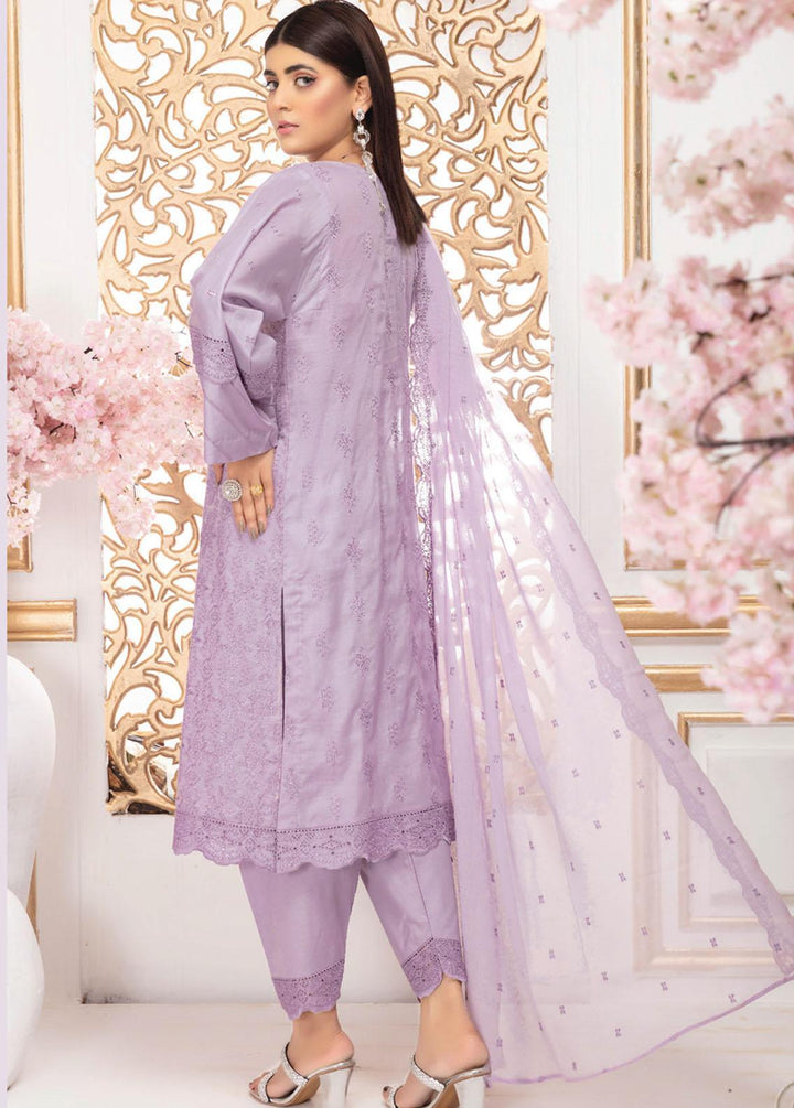 Breeze By Aalaya Embroidered Lawn Suits Unstitched 3 Piece ALY22B 04 Bery - Premium Collection