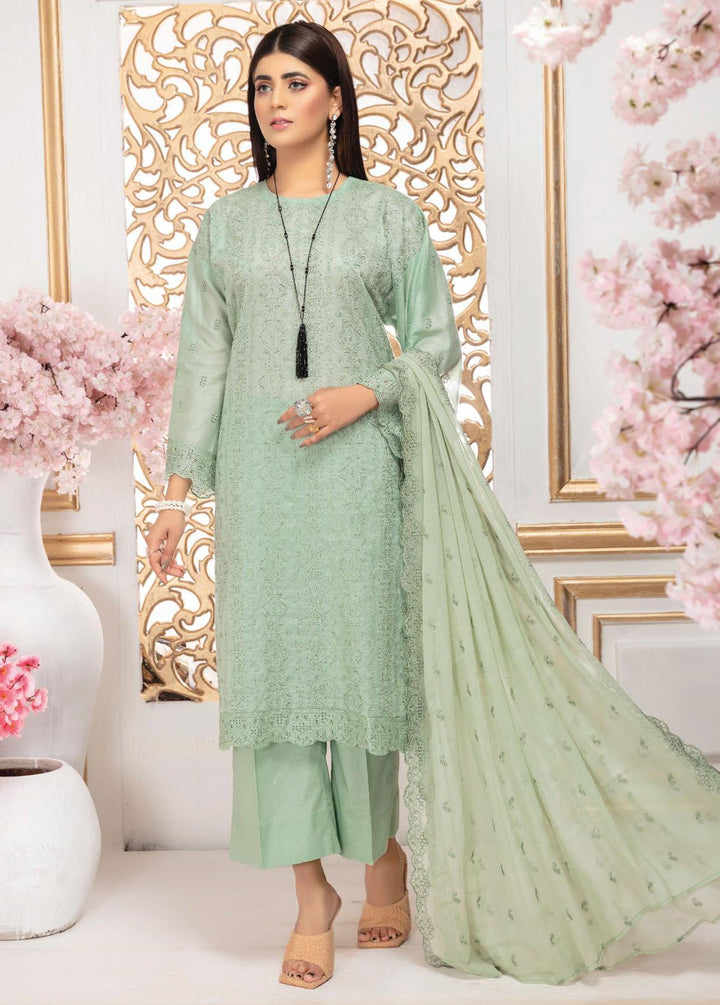 Breeze By Aalaya Embroidered Lawn Suits Unstitched 3 Piece ALY22B 08 Lustrous - Premium Collection