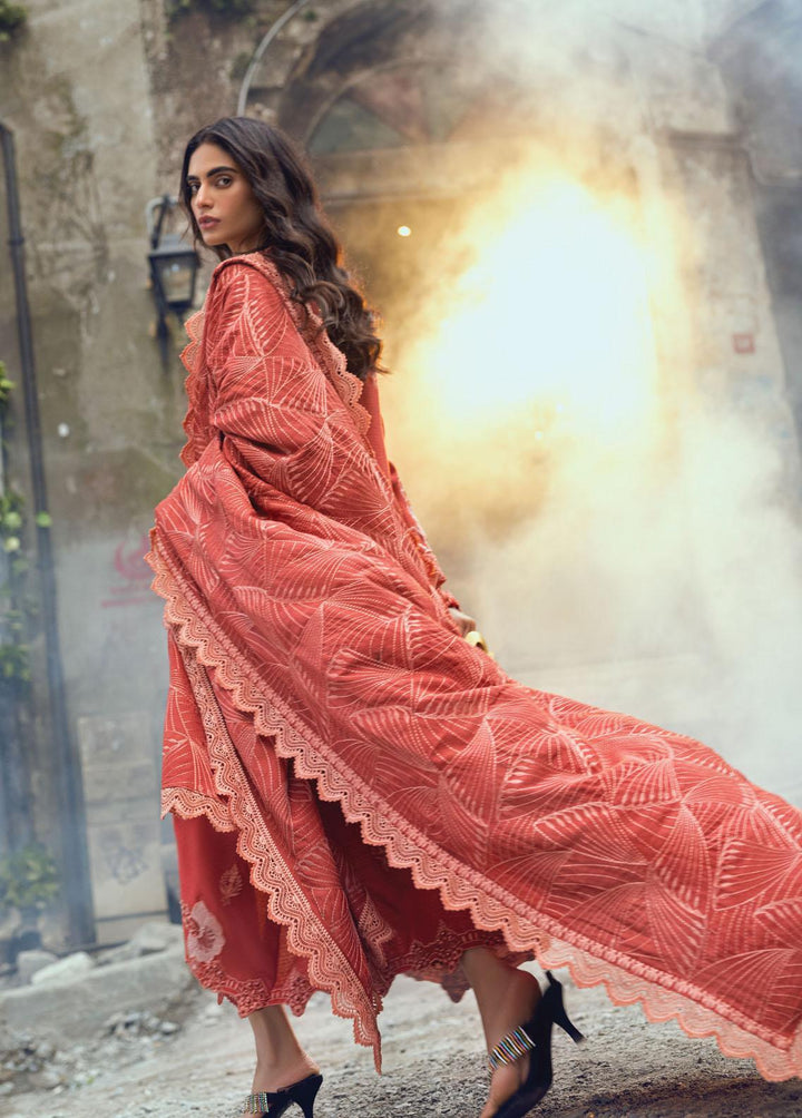 Broadway Returns by Mushq Embroidered Karandi Suits Unstitched 3 Piece MQ22BR MW22-02 Sabrina - Winter Collection