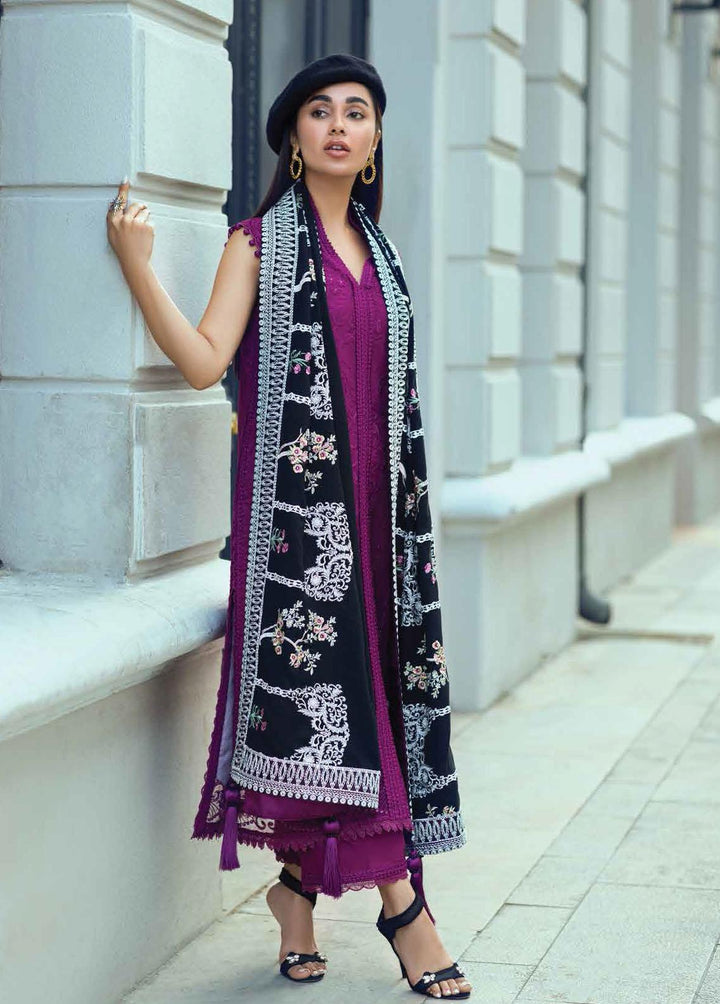 Broadway Returns by Mushq Embroidered Linen Suits Unstitched 3 Piece MQ22BR MW22-05 Elif - Winter Collection