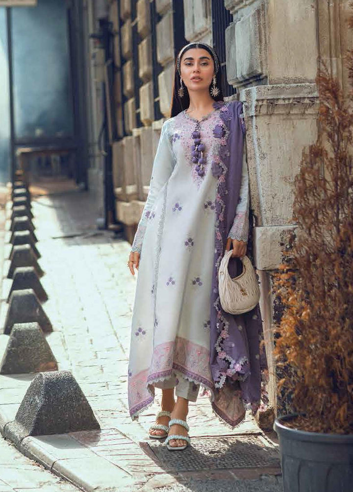 Broadway Returns by Mushq Embroidered Khaddar Suits Unstitched 3 Piece MQ22BR MW22-07 Nilufur - Winter Collection