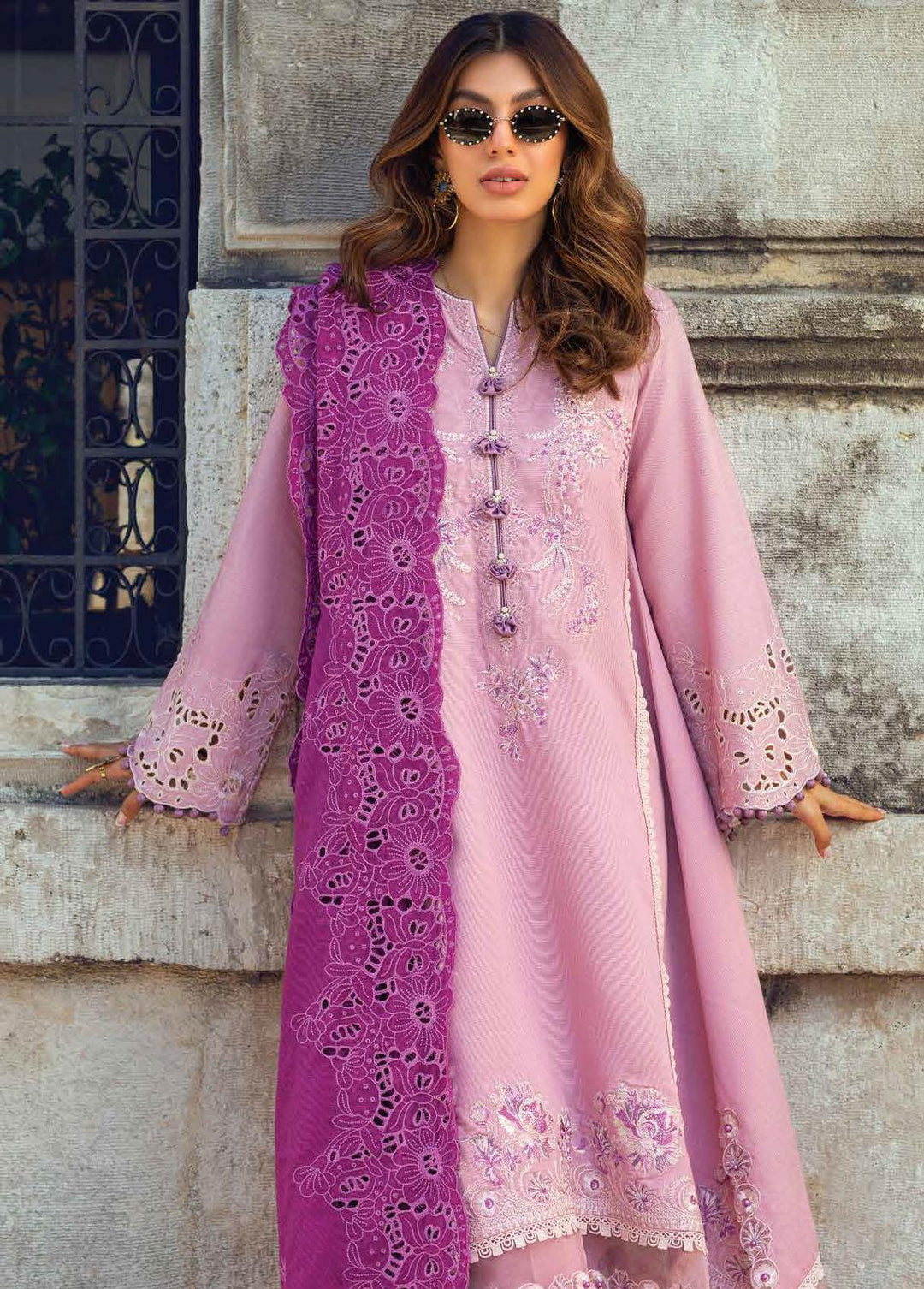 Broadway Returns by Mushq Embroidered Khaddar Suits Unstitched 3 Piece MQ22BR MW22-10 Meher - Winter Collection