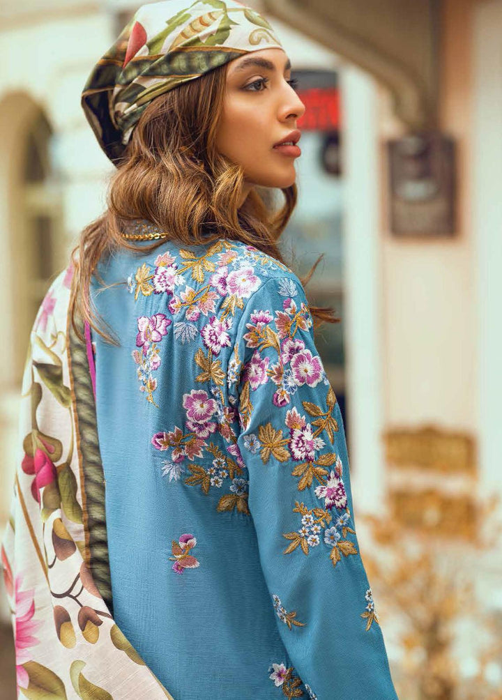 Broadway Returns by Mushq Embroidered Khaddar Suits Unstitched 3 Piece MQ22BR MW22-12 Inara - Winter Collection