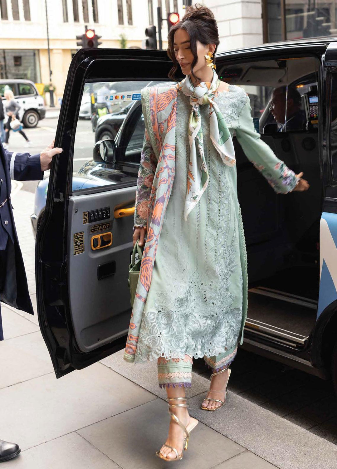 Broadway Showtime By Mushq Embroidered Khaddar Suits Unstitched 3 Piece MQ23BS MNW-03 Carnaby Chic - Winter Collection