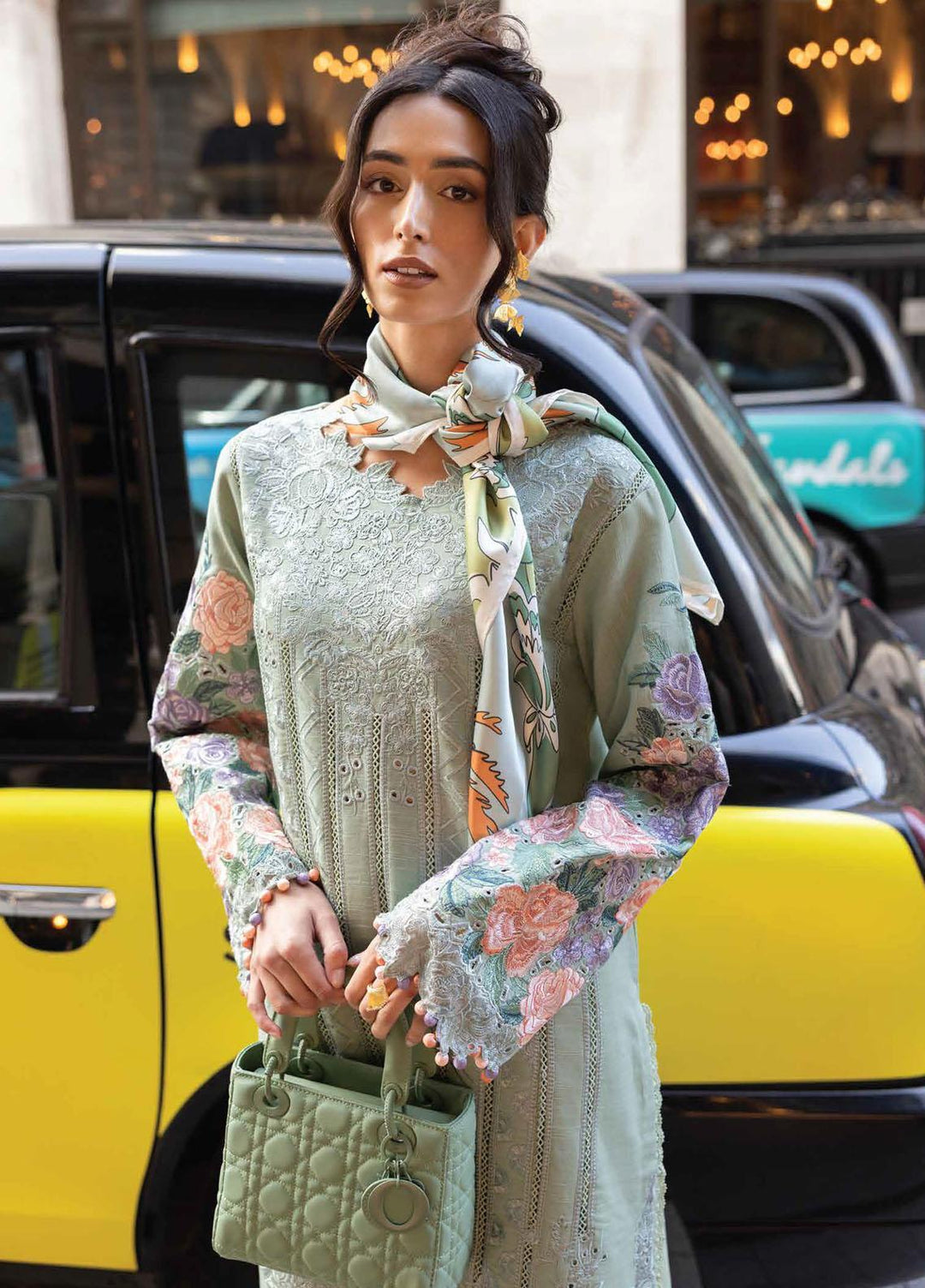 Broadway Showtime By Mushq Embroidered Khaddar Suits Unstitched 3 Piece MQ23BS MNW-03 Carnaby Chic - Winter Collection