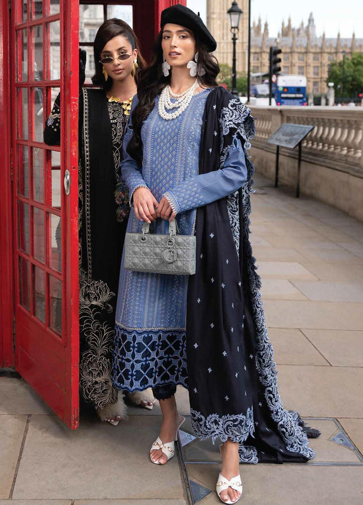 Broadway Showtime By Mushq Embroidered Khaddar Suits Unstitched 3 Piece MQ23BS MNW-05 Oxford Opulence - Winter Collection