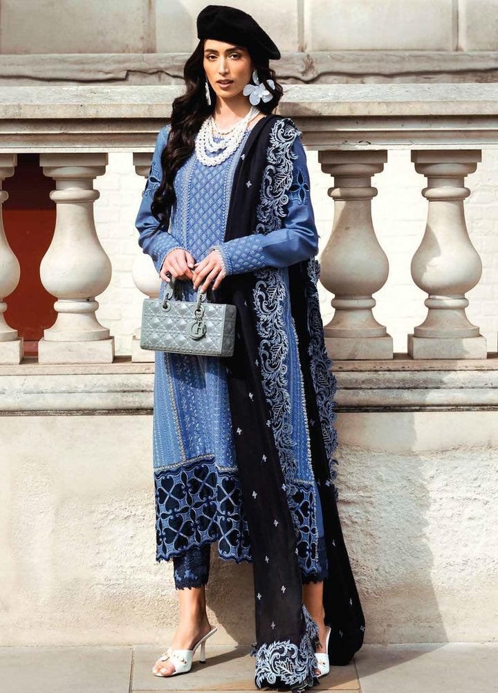 Broadway Showtime By Mushq Embroidered Khaddar Suits Unstitched 3 Piece MQ23BS MNW-05 Oxford Opulence - Winter Collection