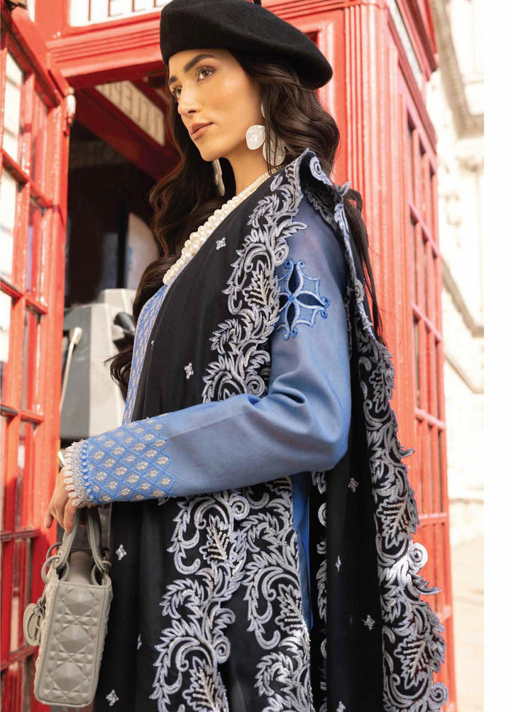 Broadway Showtime By Mushq Embroidered Khaddar Suits Unstitched 3 Piece MQ23BS MNW-05 Oxford Opulence - Winter Collection