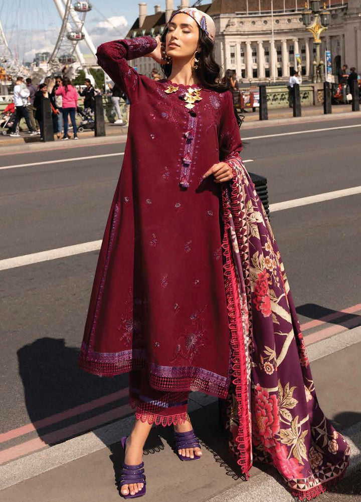 Broadway Showtime By Mushq Embroidered Linen Suits Unstitched 3 Piece MQ23BS MNW-07 Paddington Poise - Winter Collection