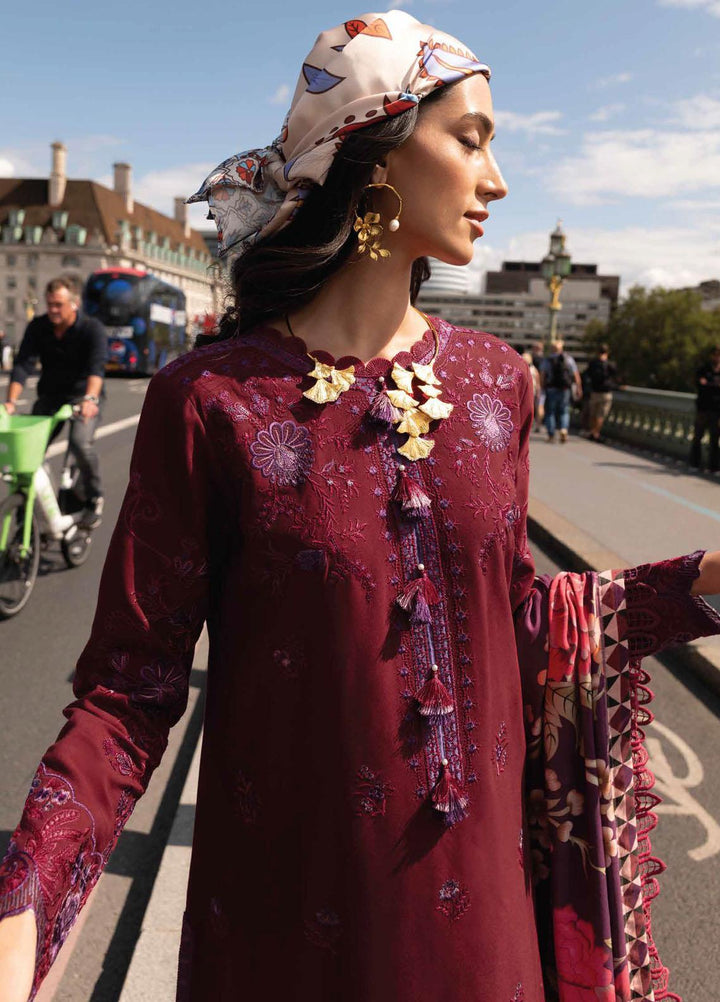 Broadway Showtime By Mushq Embroidered Linen Suits Unstitched 3 Piece MQ23BS MNW-07 Paddington Poise - Winter Collection