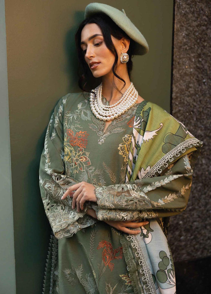 Broadway Showtime By Mushq Embroidered Khaddar Suits Unstitched 3 Piece MQ23BS MNW-08 Chelsea Charm - Winter Collection