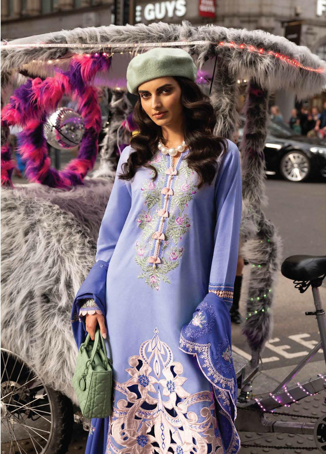 Broadway Showtime By Mushq Embroidered karandi Suits Unstitched 3 Piece MQ23BS MNW-12 West End Wool - Winter Collection