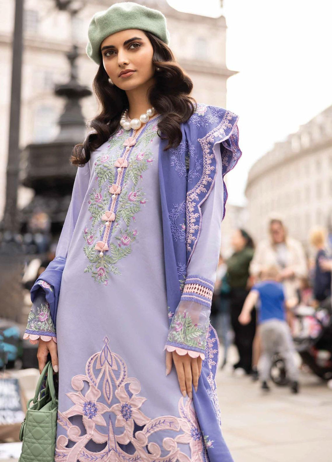 Broadway Showtime By Mushq Embroidered karandi Suits Unstitched 3 Piece MQ23BS MNW-12 West End Wool - Winter Collection