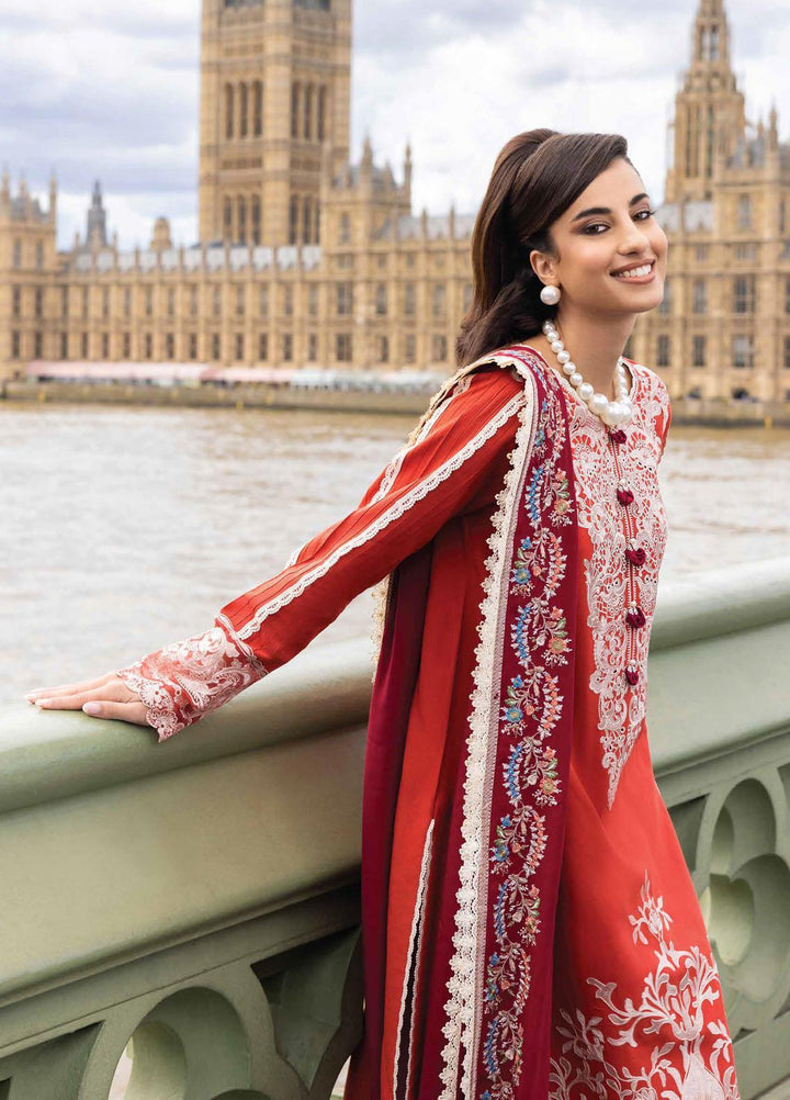 Broadway Showtime By Mushq Embroidered Linen Suits Unstitched 3 Piece MQ23BS MNW-13 Mayfair Muse - Winter Collection