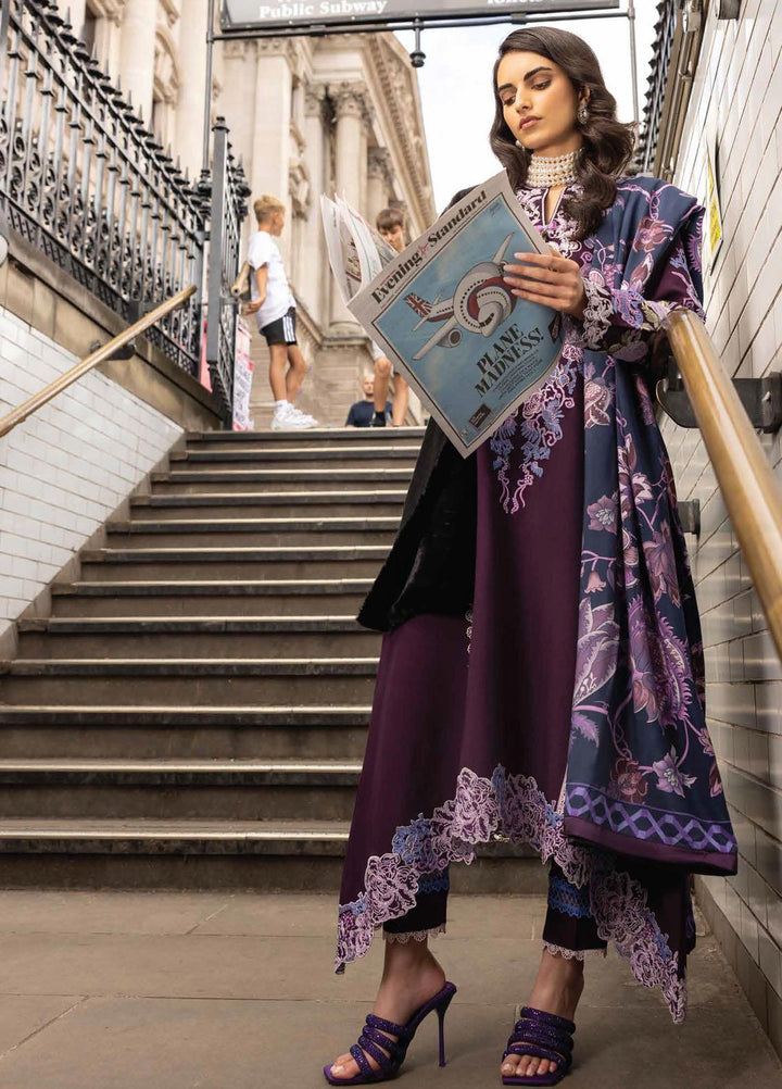 Broadway Showtime By Mushq Embroidered Linen Suits Unstitched 3 Piece MQ23BS MNW-15 Piccadilly - Winter Collection