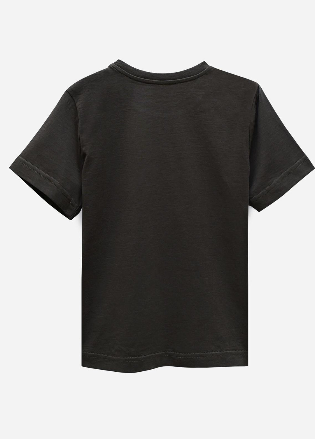 Brumano Cotton Casual Boys T-Shirts -  Brown Printed Short Sleeves Casual T-Shirt