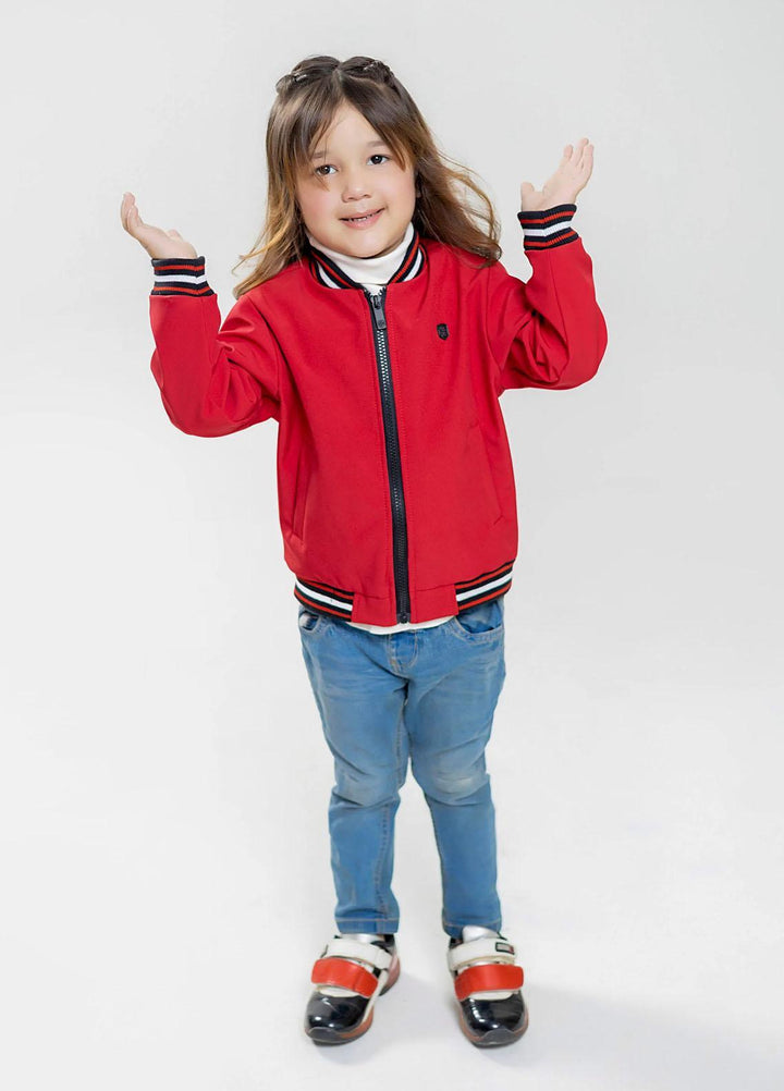 Brumano Polyester  Jackets for Kids -  BRM-JNR-1946 Red