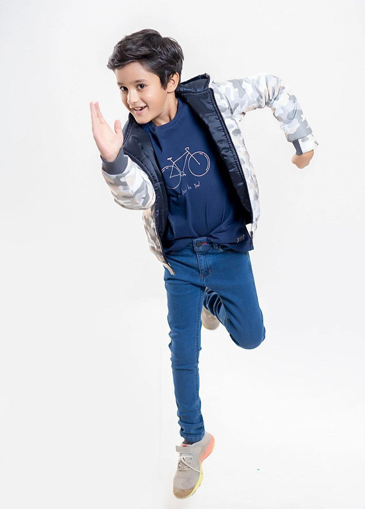 Brumano Polyester  Jackets for Kids -  BRM-JNR-1909 White