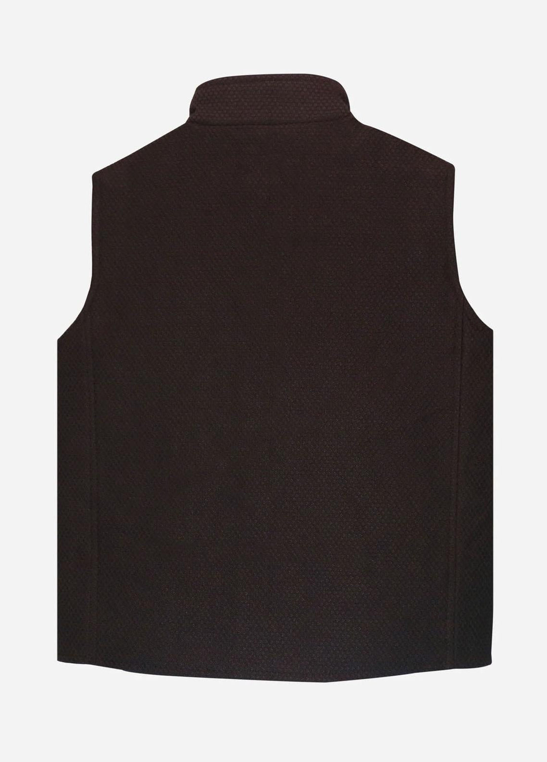 Brumano   Jackets for Kids -  Bordo Quilted Casual Sleeveless Vest BRM-JNR-1043