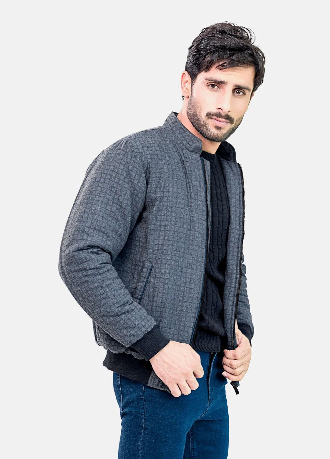 Brumano   Jackets for Men -  BRM-1382 Grey