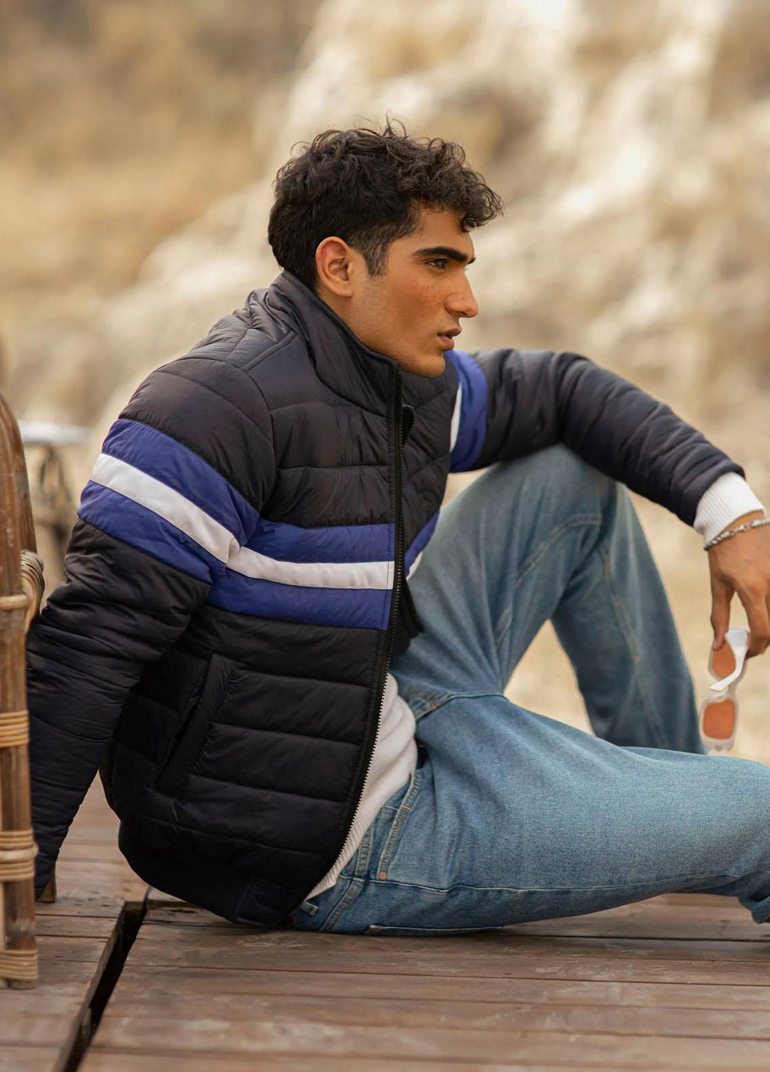 Brumano   Jackets for Men -  BRM-1935 Blue