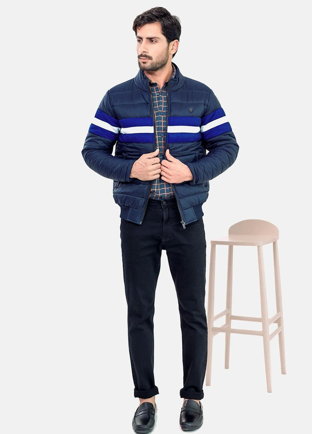 Brumano   Jackets for Men -  BRM-1935 Blue