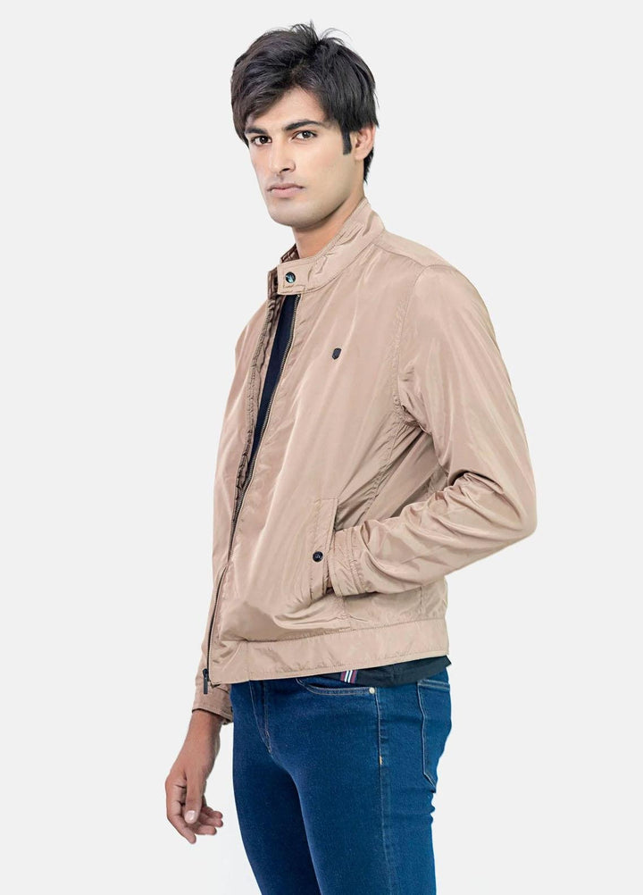 Brumano   Jackets for Men -  BRM-1857 Khaki Light Weight Harrington