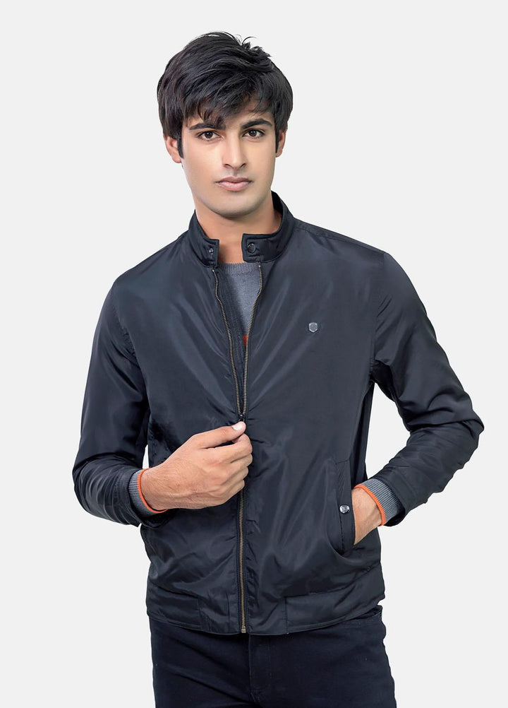 Brumano   Jackets for Men -  BRM-1871 Black Light Weight Harrington