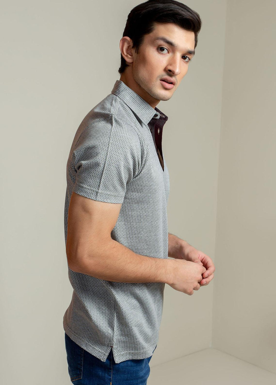 Brumano Cotton Polo Men T-Shirts -   Olive Green Mercerized Polo Shirt