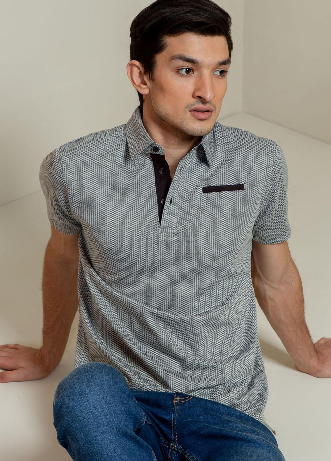 Brumano Cotton Polo Men T-Shirts -   Olive Green Mercerized Polo Shirt