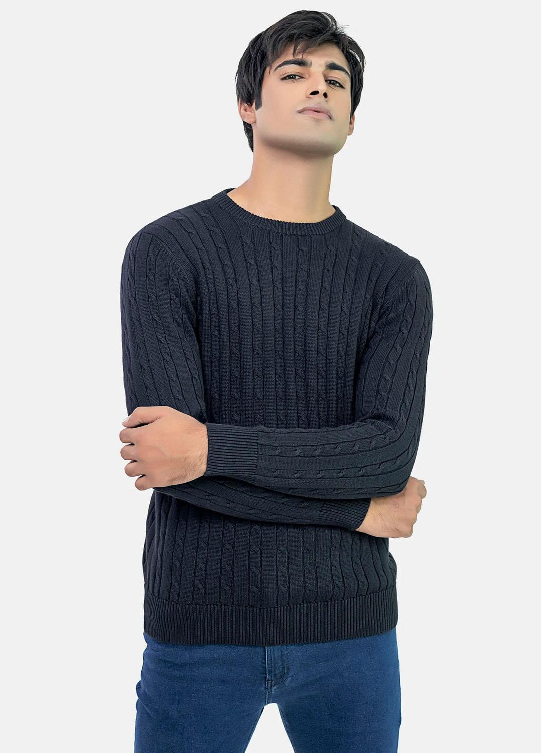 Brumano   Sweaters for Men -  CK-183 Black