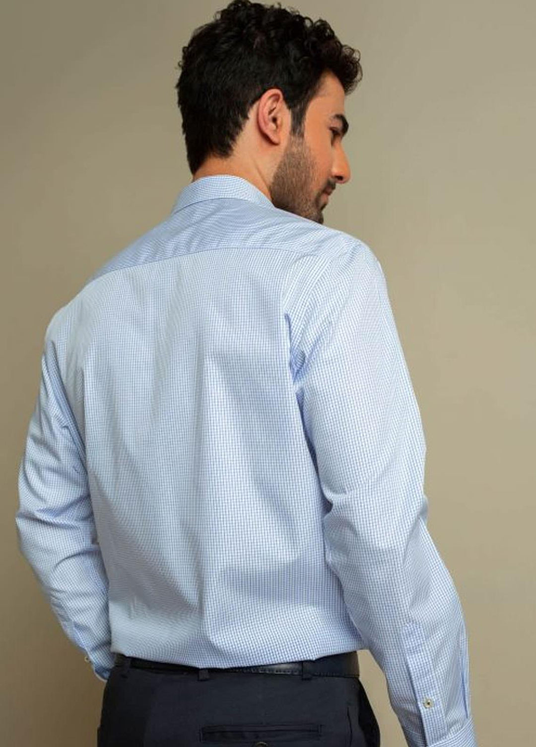 Brumano Cotton Casual Shirts for Men -  BM21SH Navy Blue Textured Polo