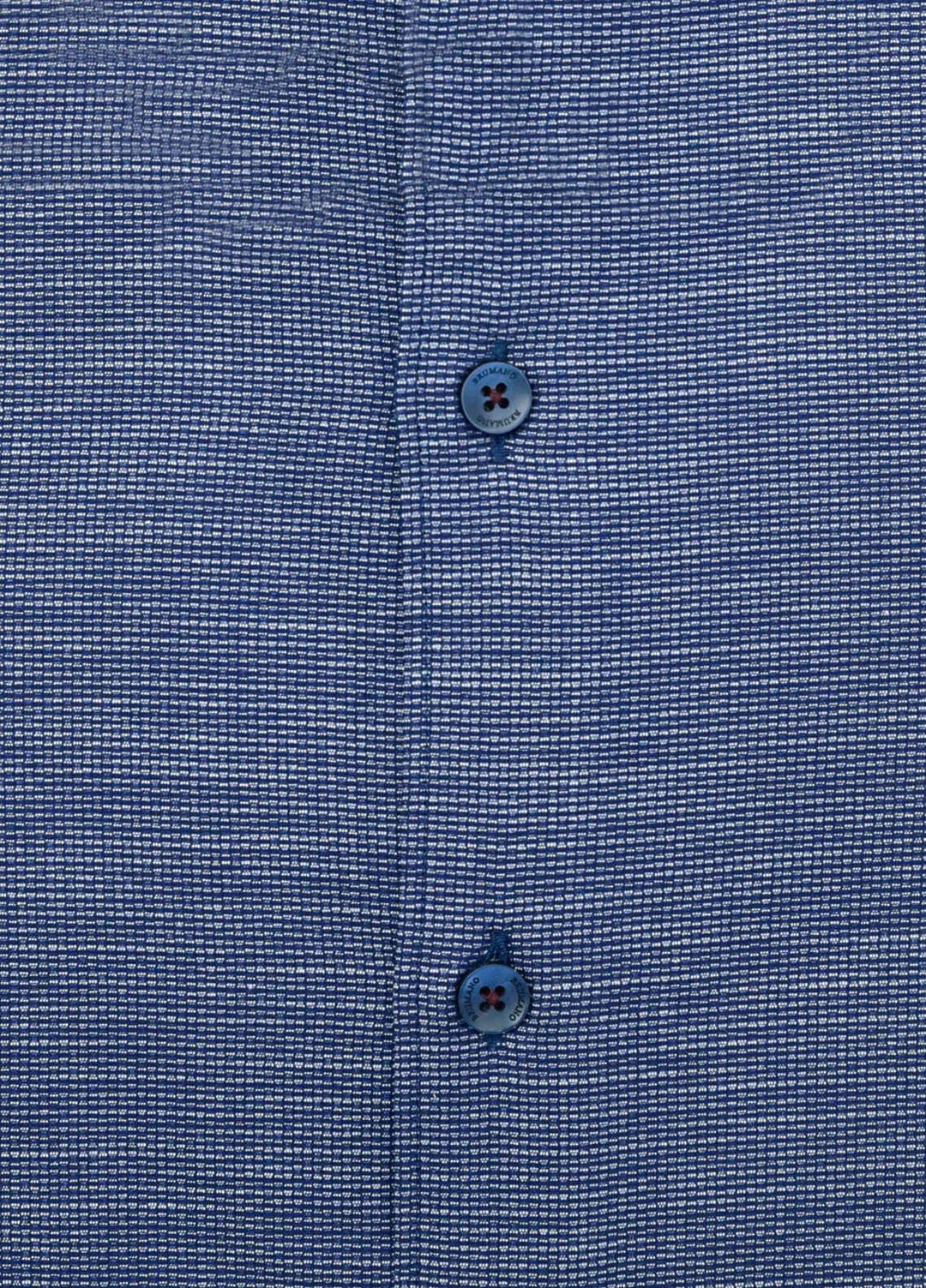 Brumano Cotton  Shirts for Men -  Blue & White Dobby Formal Shirt BRM-1428