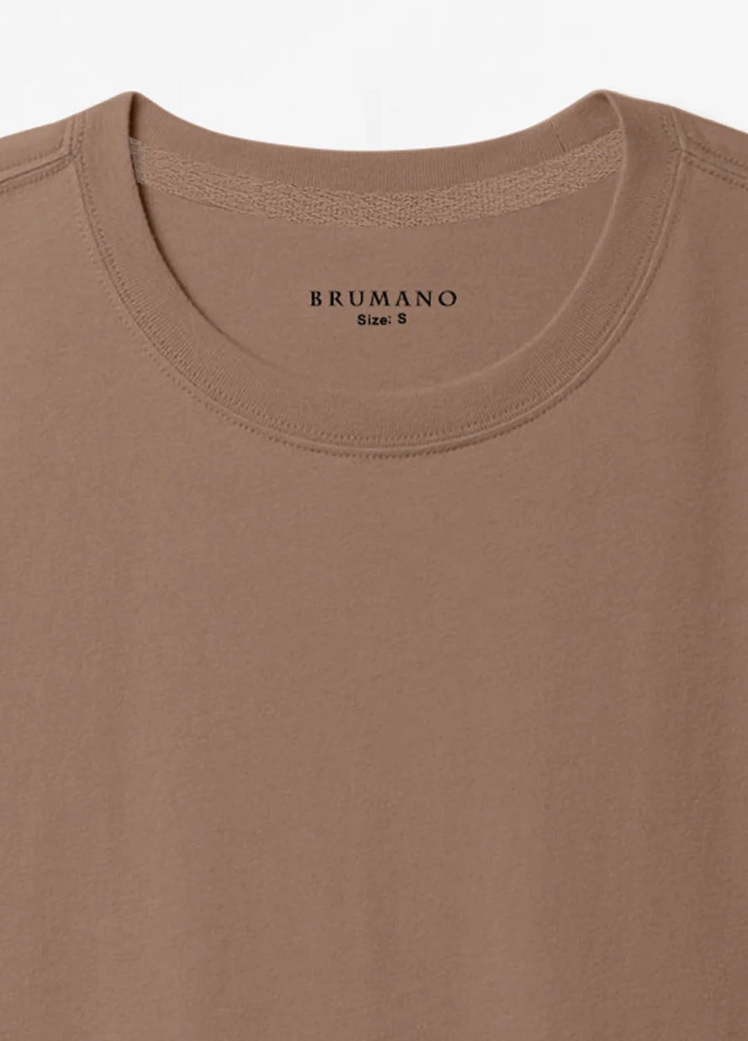 Brumano Plain Cotton T-Shirt BRM-4430