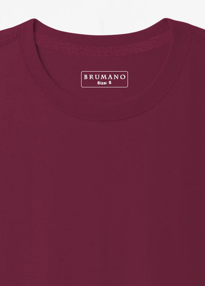 Brumano Plain Cotton T-Shirt BRM-4441