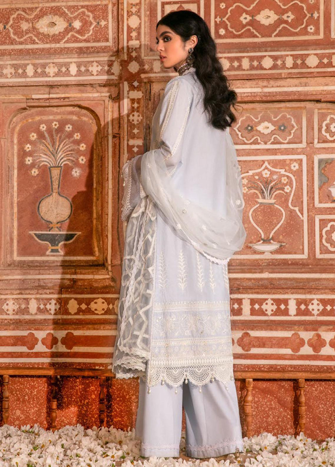 Bulbul By Saira Rizwan Embroidered Dobby Suits Unstitched 3 Piece SR22B SR-01 HANS - Summer Collection